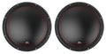 (2) MTX 5512-44 12 1600 Watt Peak DVC 4-ohm Car Audio Subwoofers Subs