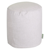 Majestic Home Goods Wales Collection Indoor Ottoman Pouf 16 L x 16 W x 17 H