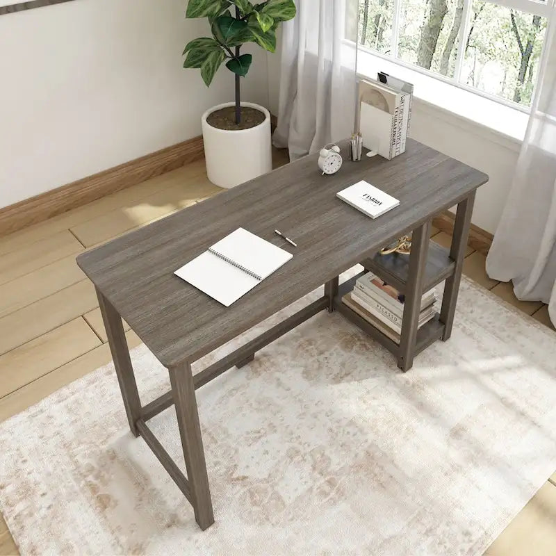 Desk with Bookshelves