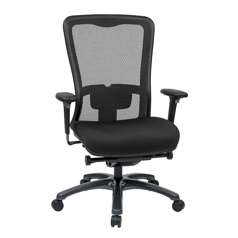High-Back Ergonomic Office Chair with Breathable Mesh Back