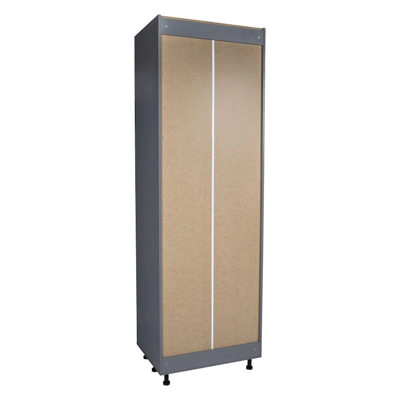 24 x 84 Utility Cabinet-Four Door-Grey - 24 x 84 x 23 3/8