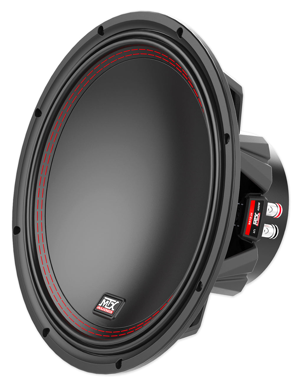 (2) MTX 5512-44 12 1600 Watt Peak DVC 4-ohm Car Audio Subwoofers Subs