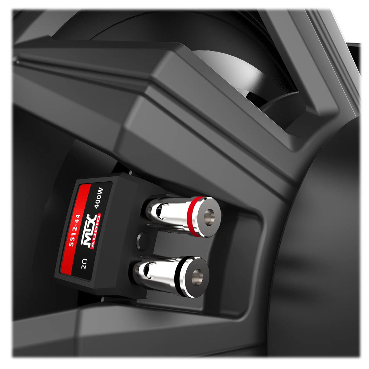 (2) MTX 5512-44 12 1600 Watt Peak DVC 4-ohm Car Audio Subwoofers Subs
