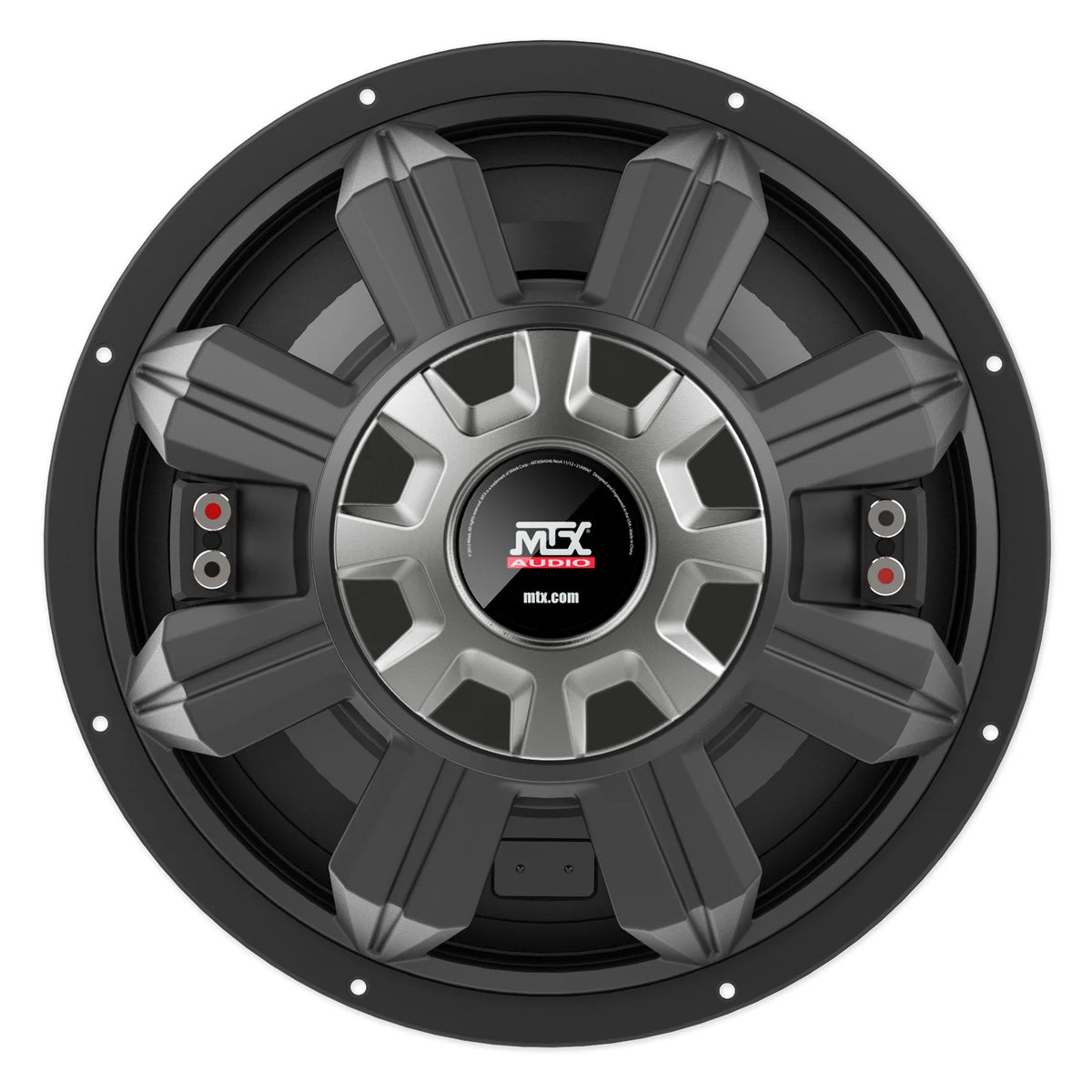 (2) MTX 5512-44 12 1600 Watt Peak DVC 4-ohm Car Audio Subwoofers Subs